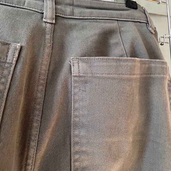 Everlane The Utility Barrel Pant - Pewter Green -  4 Tall 4T - Picture 6 of 8